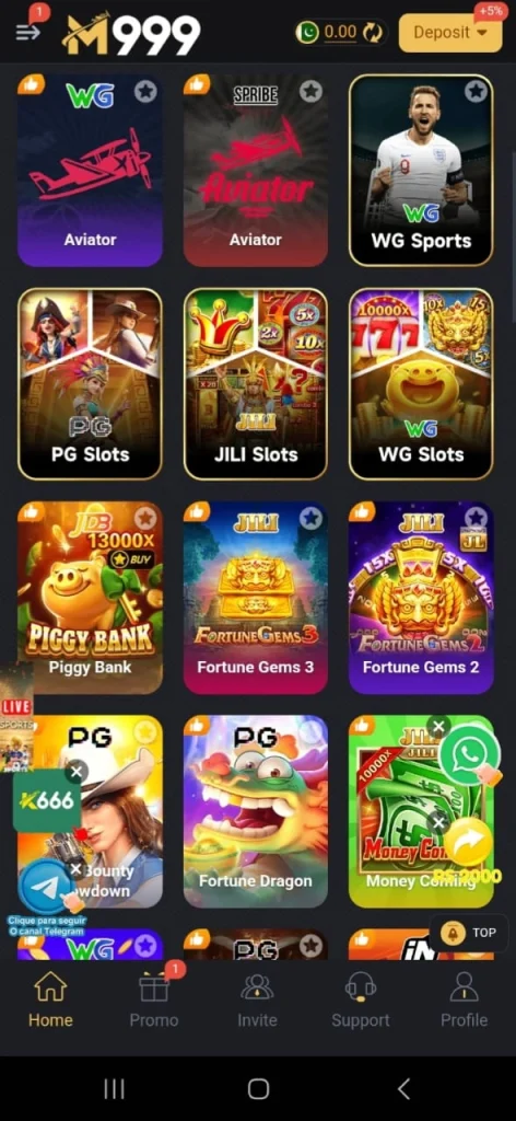 new M999 games 
