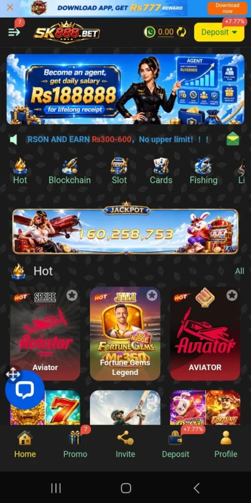 SK888.bet Game Referral Code Pakistan