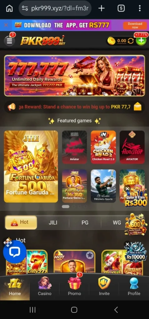 New PKR999 Game